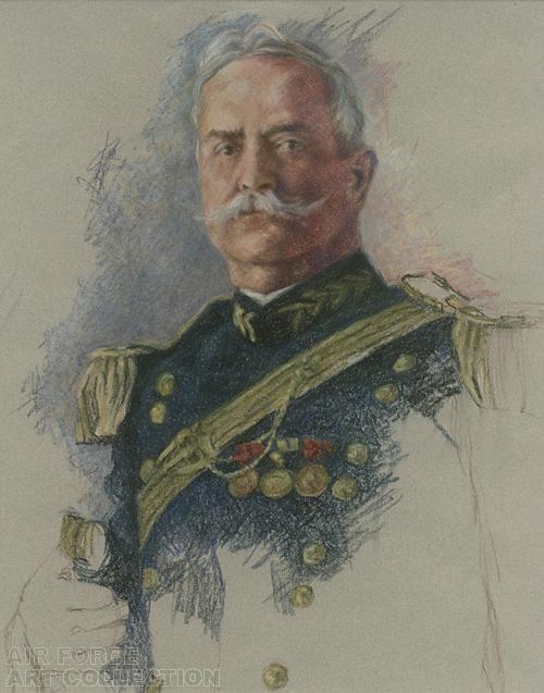 General George Scriven, pastel study